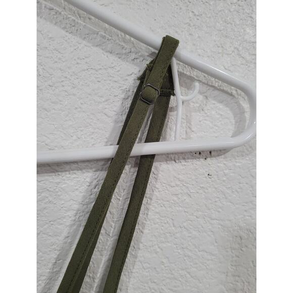 Urban Social Women's Green Satin Tank Top V Neck Blouse size Medium #15 - Picture 4 of 4